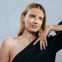 Mini Mercy 18 Karat Guld Ring fra Georg Jensen med Brillanter 0,53 Carat TW/VS