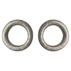 Nordahl Andersen Sortrhodineret Sølv Ørestikker