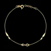 Nuran Melfia Infinity Armbånd i 14 Karat Guld 2305115F