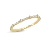 Nuran Noelle Ring i 14 Karat Guld med Diamanter 0,18 Carat W/SI