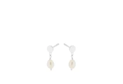 Ocean Dream Sterling Sølv Øreringe fra Pernille Corydon med Ferskvandsperler