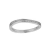 Ocean Flow Band Sparkle Sterling Sølv Ring