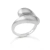Ocean Flow Duo Sterling Sølv Ring fra byBiehl 5-4206-R