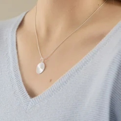 Ocean Star Forgyldt Sølv Halskæde fra Pernille Corydon