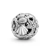 Pandora Shell & Starfish Charm i Sterling Sølv 798950C00