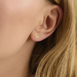 Peace Earstick Sterling Sølv Øreringe fra Pernille Corydon