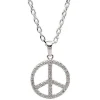 Peace Sterling Sølv Halskæde fra Nordahl Andersen