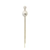 Pearl Earring No. 7 Forgyldt Sølv Ørering fra Heiring med Ferskvandsperle