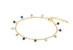 Pernille Corydon Blue Hour Forgyldt Sølv Armbånd med Sten