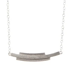 Pernille Corydon Brick Curve Sterling Sølv Halskæde