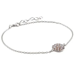 Pernille Corydon Coin Stone Sterling Sølv Armbånd