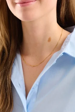 Pernille Corydon Eva Halskæde i Forgyldt Sølv N-721-GP