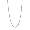 Pernille Corydon, Kæde, 62-70 cm, Sort Sølv