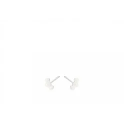 Pernille Corydon Ocean Pearl Øreringe i Sterling Sølv med Ferskvandsperler