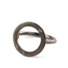 Pernille Corydon Open Coin Sterling Sølv Ring R-200-RUT