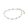 Pernille Corydon Sea Colour Anklet Forgyldt Sølv Ankelkæde