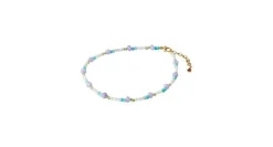 Pernille Corydon Sea Colour Anklet Forgyldt Sølv Ankelkæde