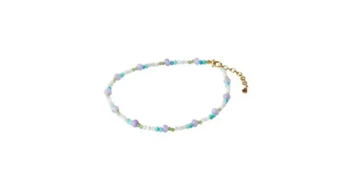 Pernille Corydon Sea Colour Anklet Forgyldt Sølv Ankelkæde