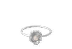 Pernille Corydon Winter Solstice Hidden Pearl Sterling Sølv Ring med Ferskvandsperle