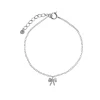 Petit Bow With Stone Sterling Sølv Armbånd fra Stine A