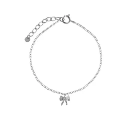 Petit Bow With Stone Sterling Sølv Armbånd fra Stine A