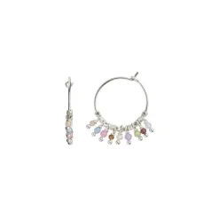 Petit Rainbow Sterling Sølv Ørering fra Stine A