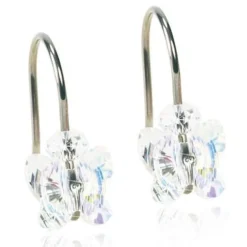 Rainbow Butterfly Titanium Øreringe fra Blomdahl