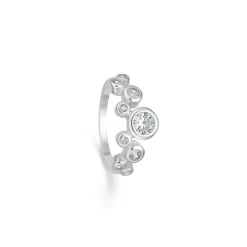 Randers Sølv Ring i Sterling Sølv RS248108