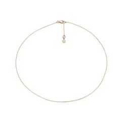 Rosaforgyldt Sølv Halskæde fra Spirit Icons S10354-45