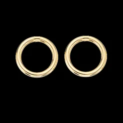 Scrouples Cirkel Forgyldt Sølv Ørestikker 154032