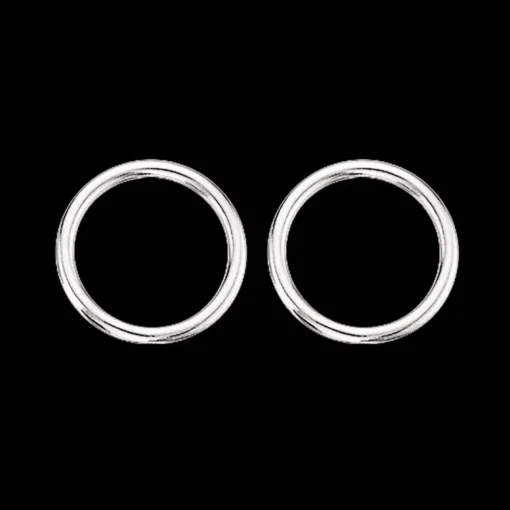 Scrouples Cirkel Sterling Sølv Ørestikker 154052