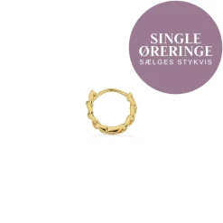 Scrouples Forgyldt Sølv Ørering 160392-1