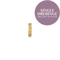 Scrouples Forgyldt Sølv Ørering 160392-1