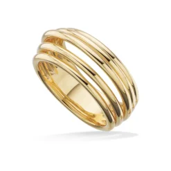 Scrouples Forgyldt Sølv Ring 728482