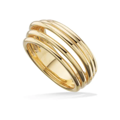 Scrouples Forgyldt Sølv Ring 728482