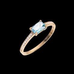 Scrouples Glow 8 Karat Guld Ring 712513