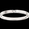 Scrouples Grace 8 Karat Hvidguld Ring med Diamant 0,02 Carat W/P1