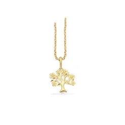 Scrouples Livets Træ 8 Karat Guld Vedhæng 213773
