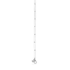 Scrouples Long Links Rhodineret Sølv Armbånd 611862