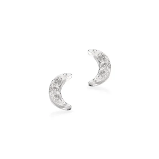 Scrouples Måne Sterling Sølv Ørestikker 157782