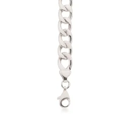 Scrouples Panzer Rhodineret Sølv Armbånd 611282