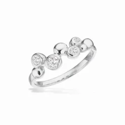 Scrouples Rhodineret Sølv Ring 729462