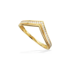 Scrouples Ring i 8 Karat Guld 713983