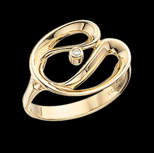 Scrouples Ring i 8 Karat Guld 711533