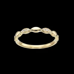 Scrouples Ring i 14 Karat Guld med Brillanter 0,06 Carat W/SI