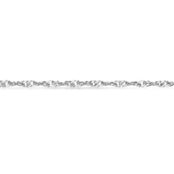 Scrouples Singapore Armbånd i Rhodineret Sølv 38812A,M