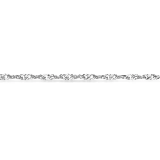 Scrouples Singapore Armbånd i Rhodineret Sølv 38812A,M