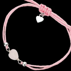Scrouples Snor Armbånd med Sølvhjerte 609242