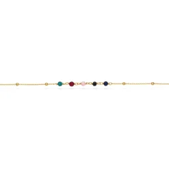 Scrouples Soho Armbånd i Forgyldt Sølv 38732A,M