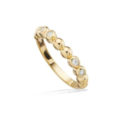 Scrouples Soho Forgyldt Sølv Ring 728532